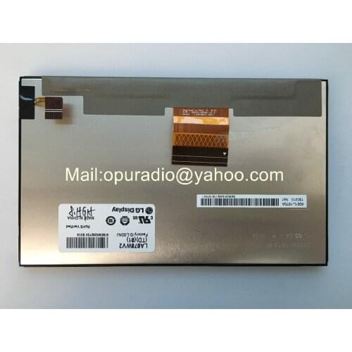 Original new L-G 7inch LCD display LA070WV2(TD)(01) LA070WV2-TD01 screen panel for Toyota Grand Prius car LCD monitos