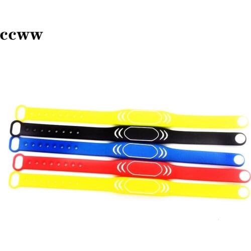 125KHz ID EM4100 Read Only Adjustable Waterproof Wristband RFID NFC Bracelet Wrist Band Bracelet Tag Access Control Card