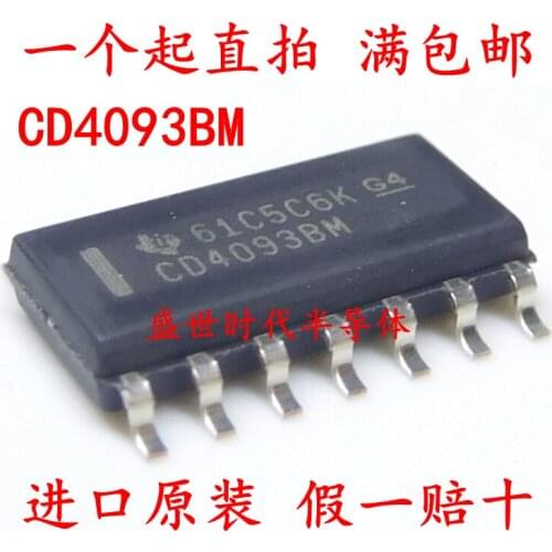 5/PCS NEW SMD Cd4093bm Hef4093bt Schmidt Trigger Brand New & Original