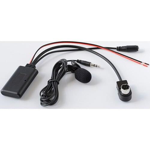Car Bluetooth 5.0 microphone handsfree AUX Cable For Alpine/JVC Ai-NET KCA-121B