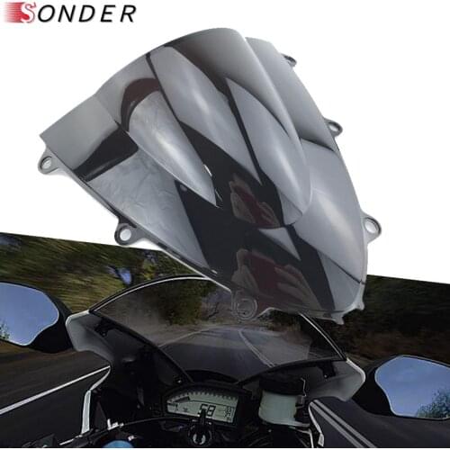 Motorcycle Double Bubble Windshield WindScreen Screen For Honda CBR 1000RR CBR1000RR 2008 2009 2010 2011 CBR 1000 RR 08 09 10 11