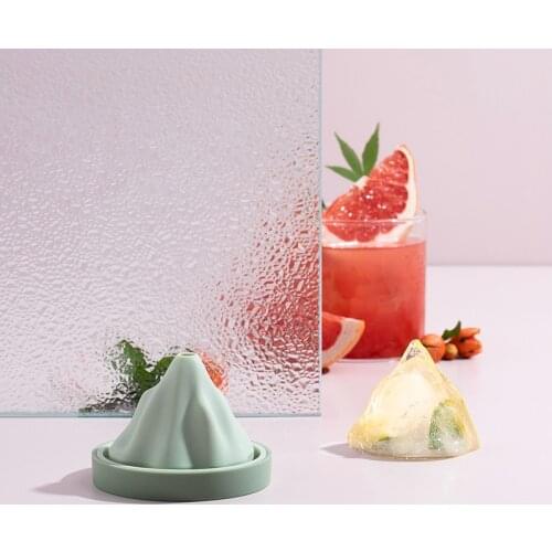 Silicone Mold Snow Mountain Ice Cube DIY Ice Cream Mold Household Ice Cube Maker Ice Hockey Artifact Kitchen Bar Accessories