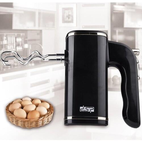 Mini 5 Speed Food Mixer Electric Cuisine Kitchen Blender With Dough Hooks Chrome Egg Beater Hand Mixer Machine For Sweets Bakery