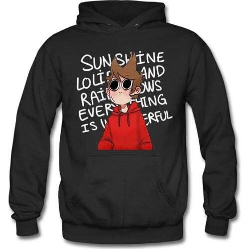 Eddsworld Soft and Comfortable Warm Hoodie For 10-18 Years Old,Adult,Daily, Outdoor, Sports, Party, High Quality Printed