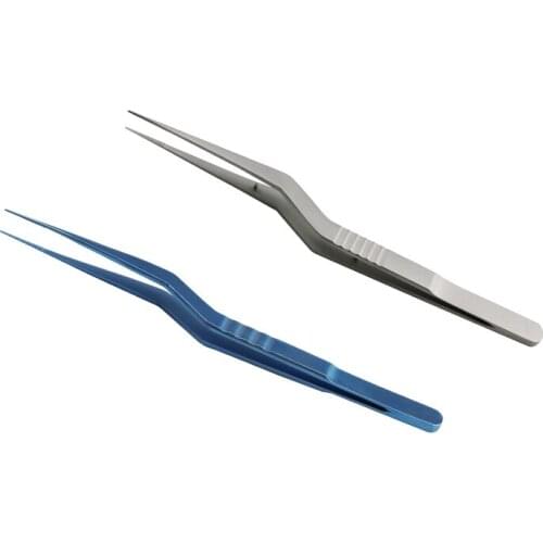 Nasal Gun-shaped Forceps Surgical Operating Instrument Titanium/ Stainless Steel Transverse Serration Nasal Plastic Surgery