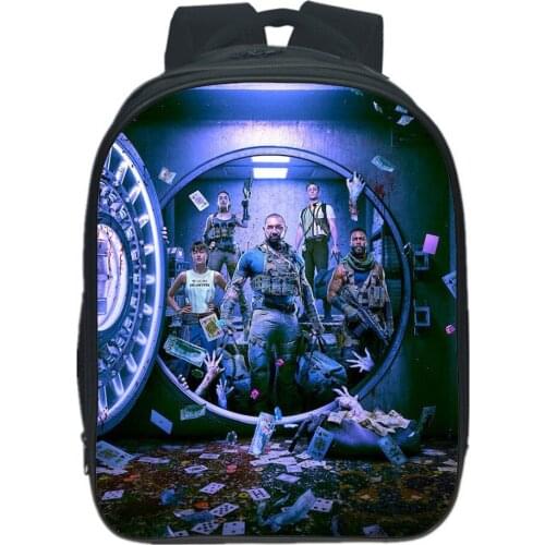 Army Of The Dead Backpack Teens School Bag Boy Girl Bookbag Casual Travel Rucksack Horror Movies Printing Mochila Children Gift