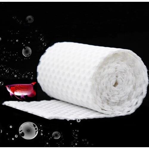 Fish Tank Pond Foam Sponge Filter Aquarium Biochemical Cotton Filter Fish Tank Sponge Filter Aquarium Filter White Foam Sponge