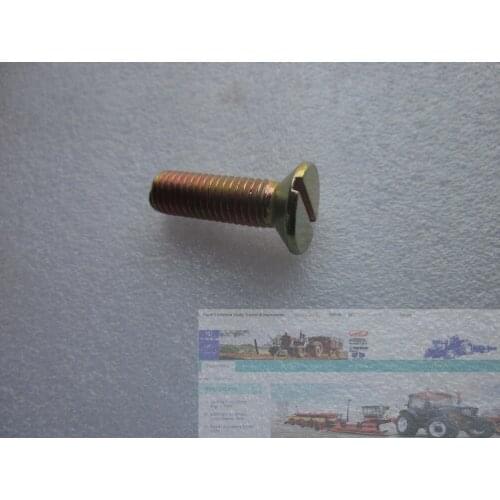 Slotted bolt for Foton Lovol tractor parts, part name: GBT68-M10X35-4.8-A3L