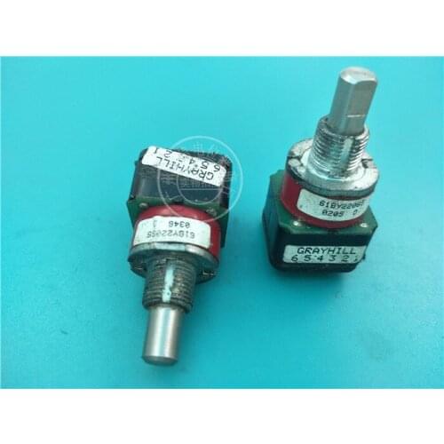 [VK] Used GRAYHILL 61BY22065 with 24-point photoelectric switch stepper encoder 6 feet switch