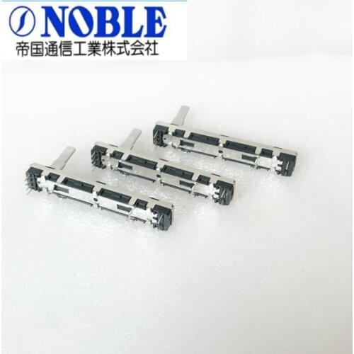 Japanese NOBLE mixer sliding potentiometer push 6cm 60MM single B10k FOR Yama--ha sound art available-10PCS/LOT