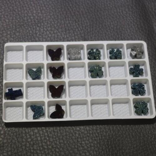 10mm Natural Druzy Gems Stone Beads, 2018 new arrival Butterfly, Fashion Women Jewelry Making Suppliers Craft DIY Necklace