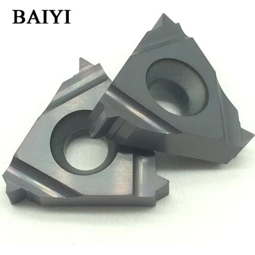 10pcs 16ER 2.0ISO /16IR 2.0ISO SMX35 carbide inserts Thread cutting lathe tool Thread cutter CNC machine 16ER2.0ISO/16IR2.0ISO