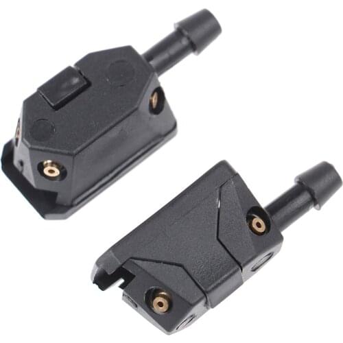 2Pcs Universal Car Windscreen Washer Wiper Blade Water Spray Nozzles 8mm 9mm
