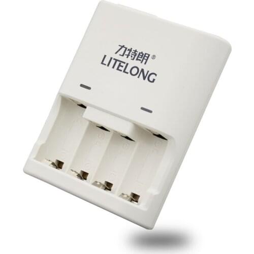 4- slot independent 3v lithium battery charger cr123a 16340 CR2 rechargeable battery universal charger
