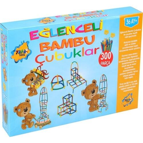 Jaffa Toys Fun Bamboo Chopsticks 300 Parts