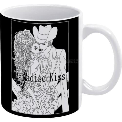PARADISE KISS White Mug Vintage Mug New Unisex Size Mug Paradise Kiss Parakiss Nana Ai Yazawa Nana Osaki Anime Manga Shojo