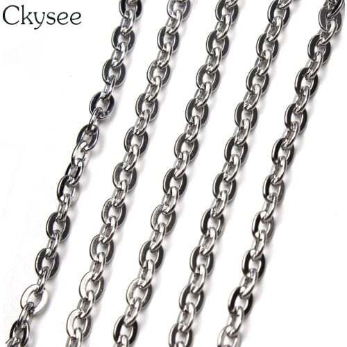 Ckysee Silver Chains