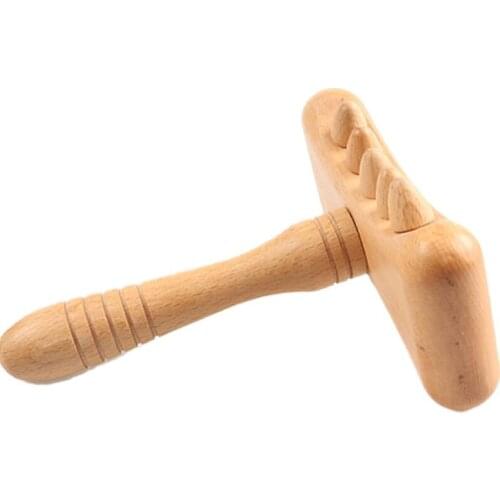 Wooden Guasha Massage Stick Handheld Meridian Massage Bar Massager, Health Care Back Neck Face Acupoint Massage Scraping Rod