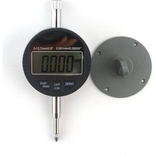Digital Micrometer Set 0-12.7mm 0.5" 0.001mm Electronic Micrometro Measuring Tool Black Free Shipping