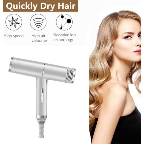 Professional Hair Dryer Strong Negative Ion Hair Blower Overheating Air Blow Dryer For Salons And Household Curling Iron