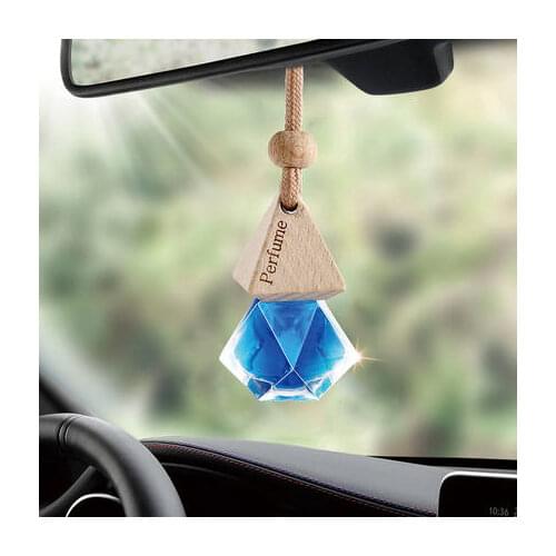 10/30/50pcs 8ml Mini Perfume Bottle Essential Oil Perfume Empty Glass Bottle Refillable Bottles Car Pendant Personalized Gift