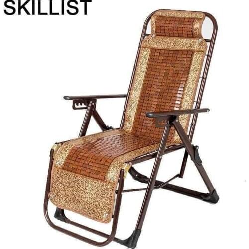 Armchair Lounge Chaise Bureau Cama Plegable Bamboo Sillones Moderno Para Sala Sillon Reclinable Fauteuil Salon Recliner Chair