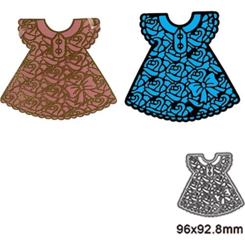 Little Girl Skirt Metal Cutting Dies Mold Scrapbooking Craft Mold Template Embossing Paper Mold Making New