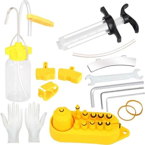 Mountain Bicycle Tool Outdoor Set Repair Bleed Kit Cycling Riding Oil Mineral Disc Brake Change Hydraulic Bike Oil Filling Tools