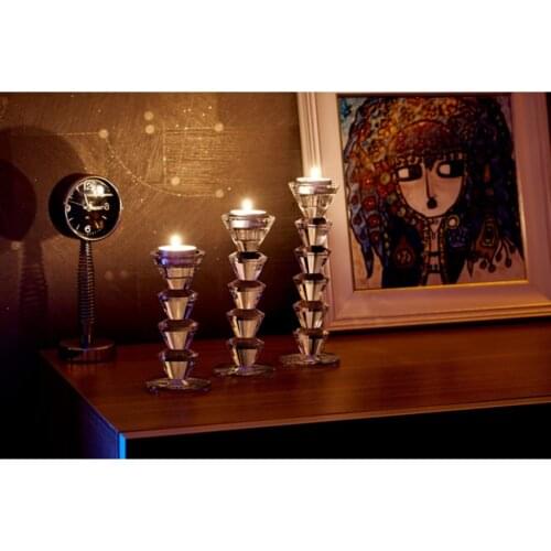Crystal Candle Holder set of 3 Crystal Candle Holder