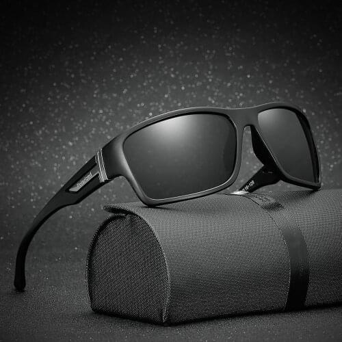 NOMANOV 2018 Fashion box sports polarized sunglasses male Colorful Mirror Lenses outdoor Beach holiday sports Party