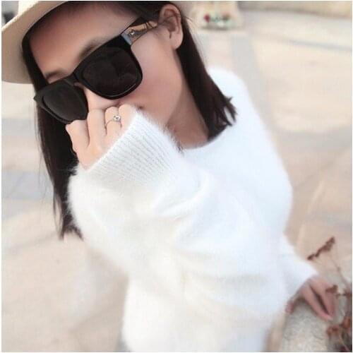 New Autumn and Winter Fashion Mink Cashmere Women Cashmere Sweater Women Pullover Warm Free Shipping S1192