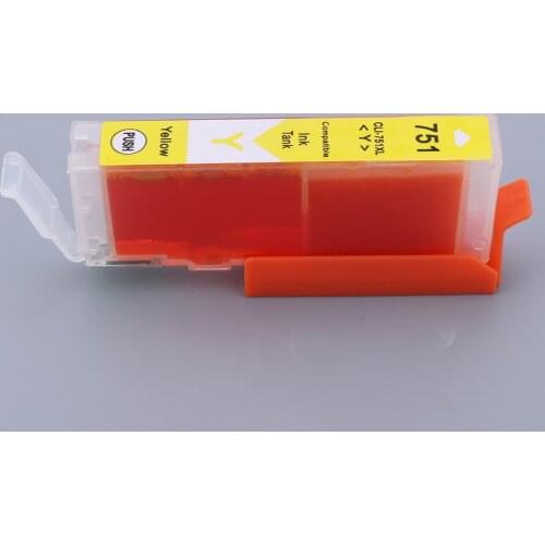 PGI 750/CLI 751 One Case Ink Cartridges Compatible for Canon MG7170 MX727 Printer with Chip