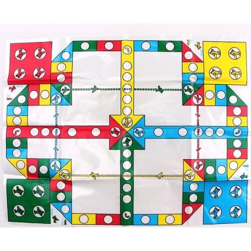 Portable Plastic Flying Chess Classic Board Games Desktop Toys Gifts for Kids Children Family Party Games