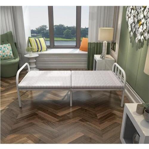 Folding Bed Single Lunch Nap Simple Portable Office Home Rent Adult Escort Iron Board