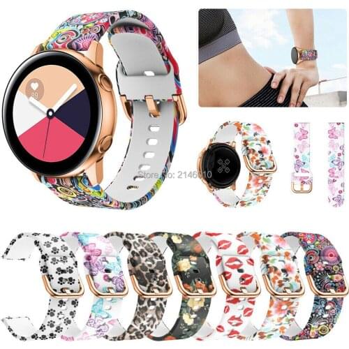 Replacement Silicone Watch Bracelet Strap Band For Samsung Galaxy Watch 40/42mm Gear S2 R732/Galaxy Watch Active 42mm