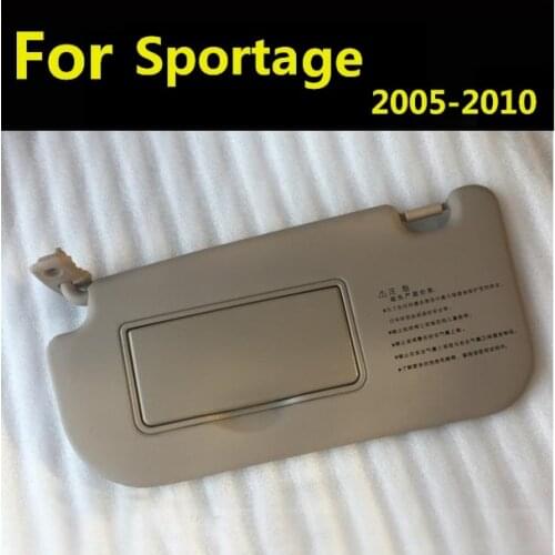 For KIA Sportage 2005 2006 2007 2008 2009 -2013 Interior Sunvisor With Mirror Front Windscreen Antidazzle Sun Shade Sunshield