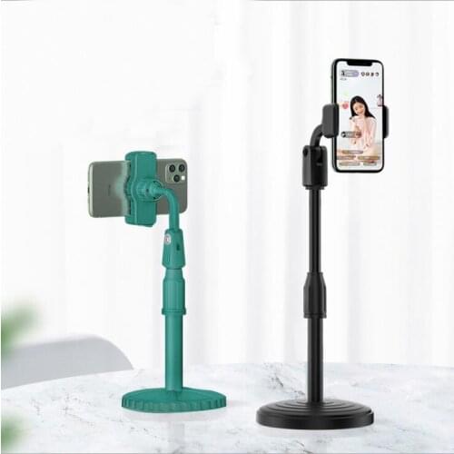 Smart Phone Telescopic Desktop Stand Holder For iPhone Xiaomi Huawei Oneplus Black Green New Live Broadcast Phone Stand
