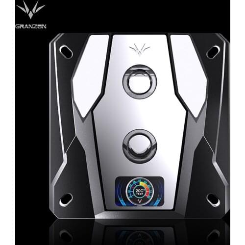 Bykski Granzon GAIS CPU Water Block For INTEL LGA1200 115X 2011 2066 Processor Cooler With Temperature Display,NEW ARRIVAL