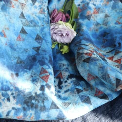 High end pure ramie fabric Brand order customized material Skirt Dress shirt Robe sewing