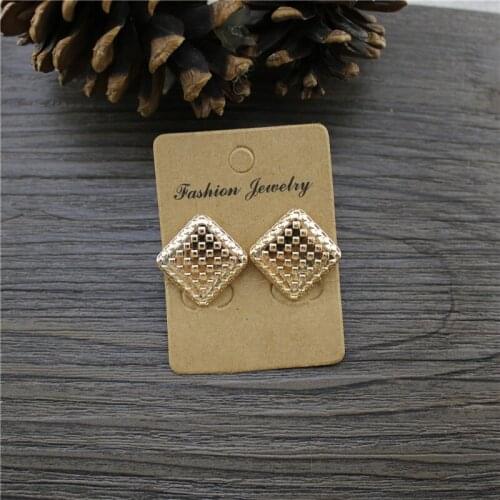 Женские золотые серьги YuanShuo China At AliExpress