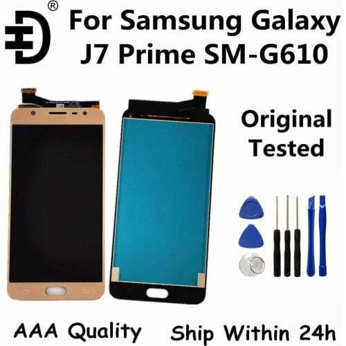 5.5'' Original LCD For Samsung Galaxy J7 Prime LCD Display G610F Touch Screen Digitizer For Samsung J7 Prime Screen Replacement
