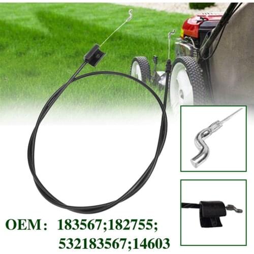183567 532183567 Control Cable for MTD/Bolens Weed Eater Lawn Mower Yard Man Replaces 182755 14603 532182755