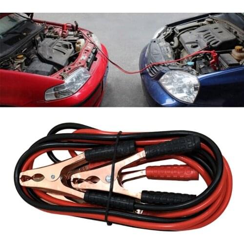 N84F 3 Meters 500A Car Power Charging Booster Cable Alligator Clamp Battery Jumper Wires Car Emergency Accessories Auto Parts