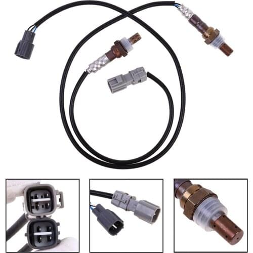 Wupp 2pcs Set Upstream Downstream O2 Oxygen Sensor For Toyota Solara Camry 02-03 2.4L OE: 234-9010, 234-4149 Jly19