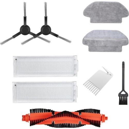 Main Side Brush Cover Hepa Filter Mop Cloth for Xiaomi Mijia Mi Robot Vacuum Mop P STYTJ02YM Robotic Cleaner Accessories Parts