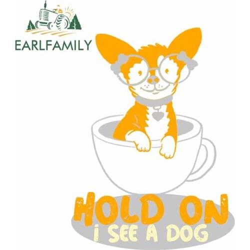 EARLFAMILY 13cm x 9.8cm For Cat Vinyl Car Stickers Occlusion Scratch Decal Waterproof Vinyl Material Decals Decoration