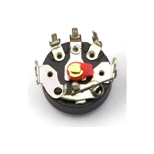 Potentiometer With Switch 100Pcs 10K RV12 Straight Angle Radio Potentiometer RV12MM B503 B103 B10K B50K Power Amplifier Volume