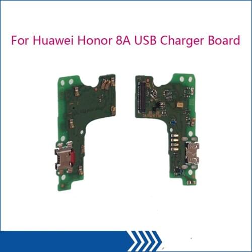 USB Plug Charger Board For Huawei Honor 8A Microphone Module Cable Connector For Huawei Honor 8A Phone Replacement Repair Parts