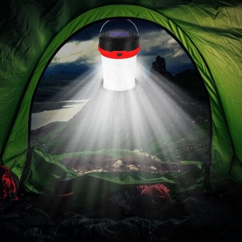Solar Outdoor Portable Camping Light Hanging Portable Tent Lights USB Rechargeable Folding LED Camping Lights for friend M17E