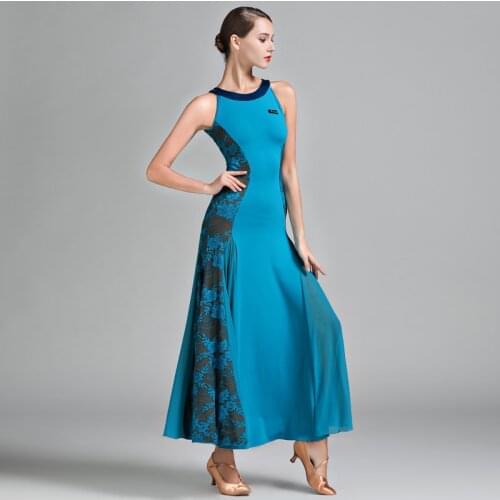 Modern Women Ladies Dancewear Waltzing Tango Dancing Ballroom Costume